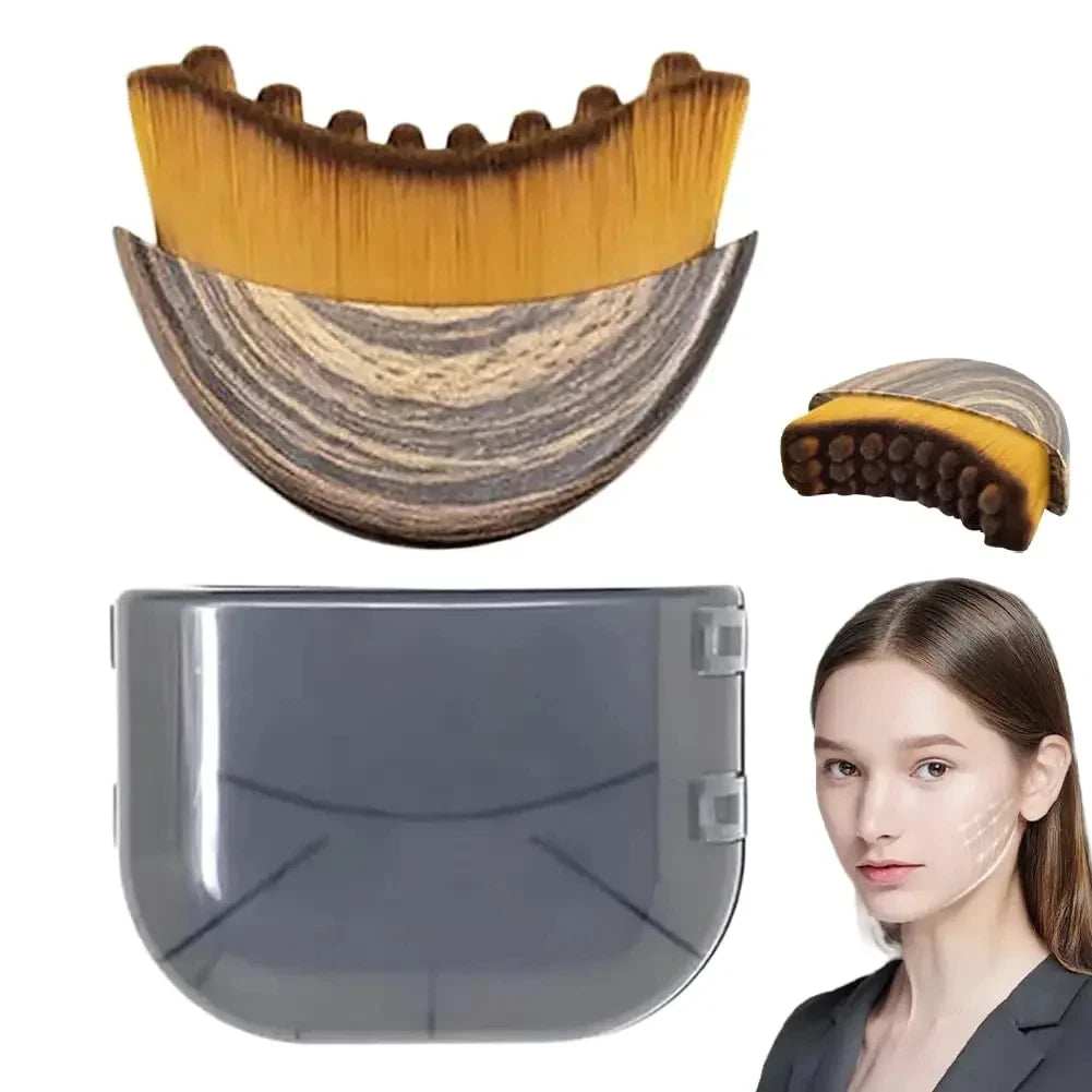 Lymphatic draining Contour Brush