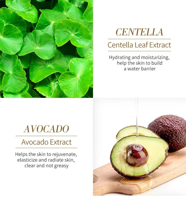 Avocado and Gold Eye Mask Bundle
